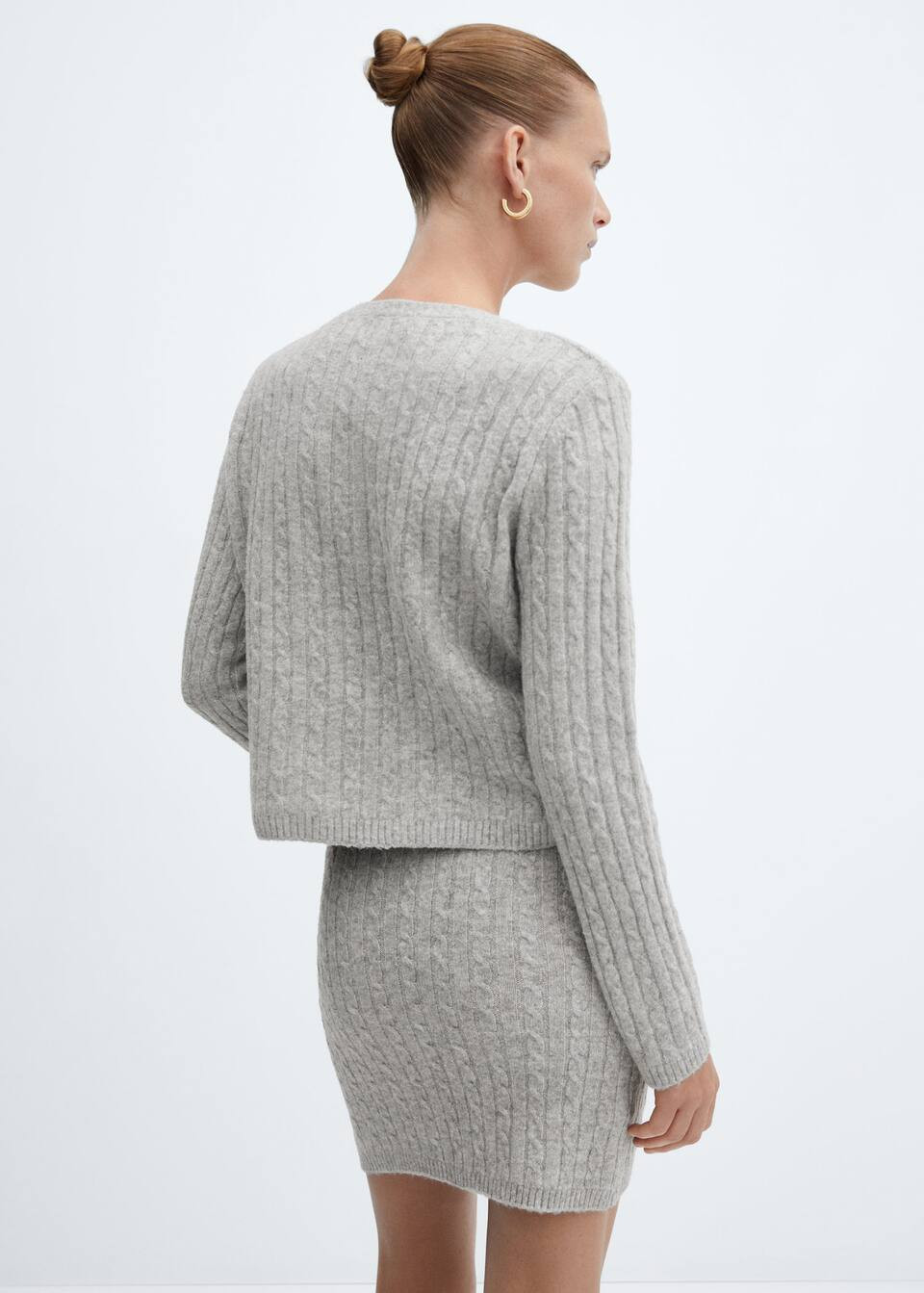 Cable-knit sweater -  Women | Mango USA | MANGO (US)