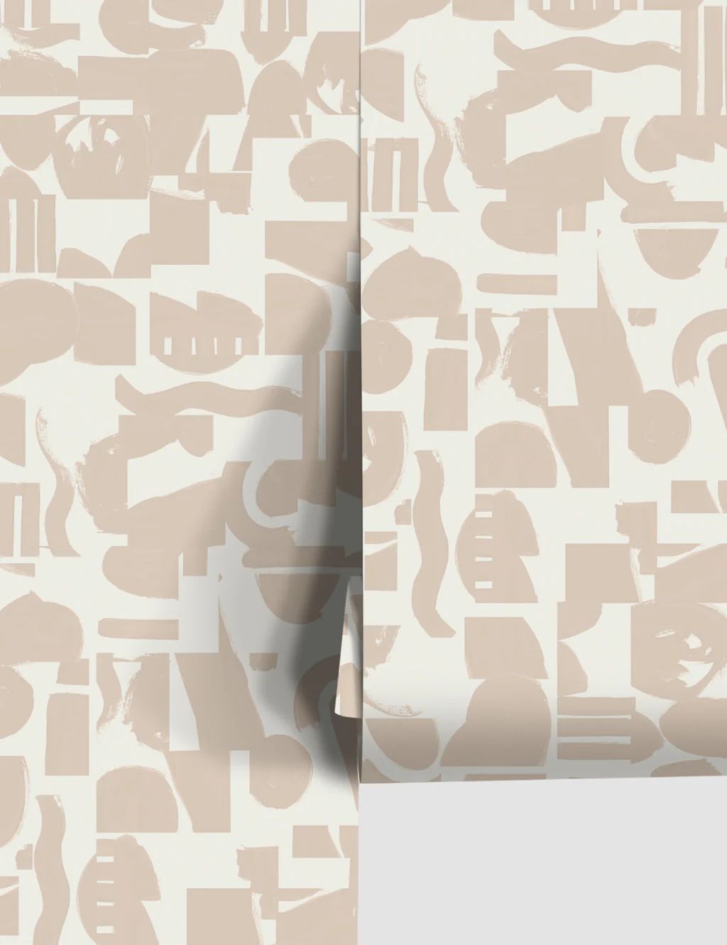 Organic Shapes Wallpaper | Lulu and Georgia 