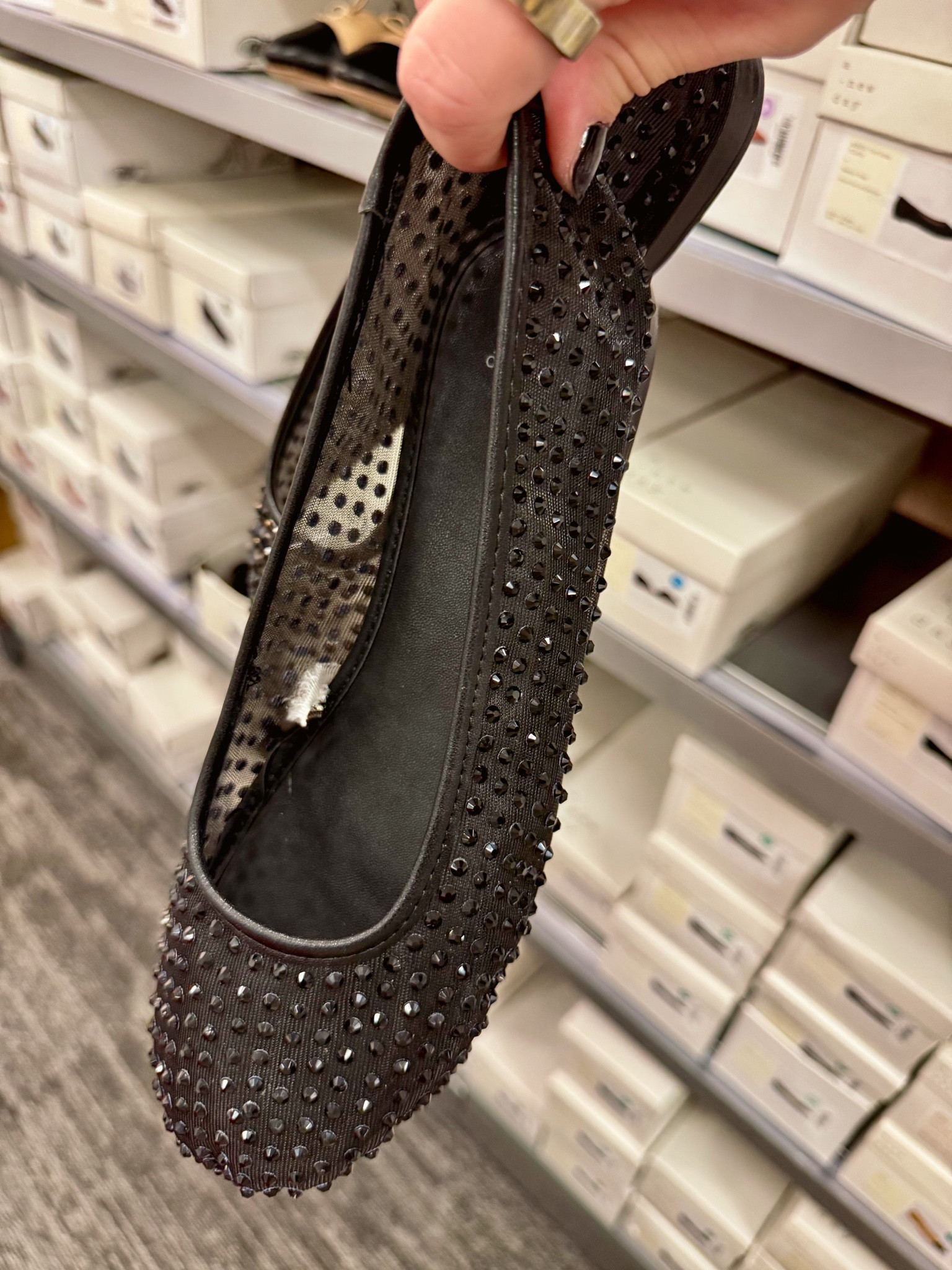 ADORABLE! and perfect for the holidays but not too over the top that you can’t wear past the holidays. Plus, they are on sale right now!

I am a true size 8.5 and ended up needed a 7.5! I’m not sure how this translate for wide feet. But I do recommend trying these on in person or ordering more than one size and returning what doesn’t fit.

#LTKHoliday #LTKShoeCrush #LTKSaleAlert