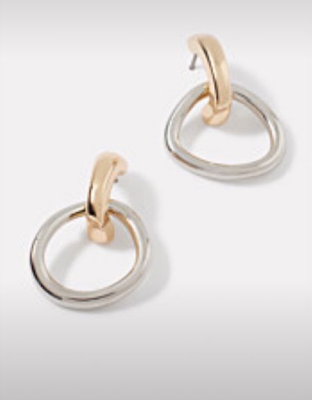 Two Tone Earrings $44

#LTKworkwear #LTKstyletip #LTKfindsunder50