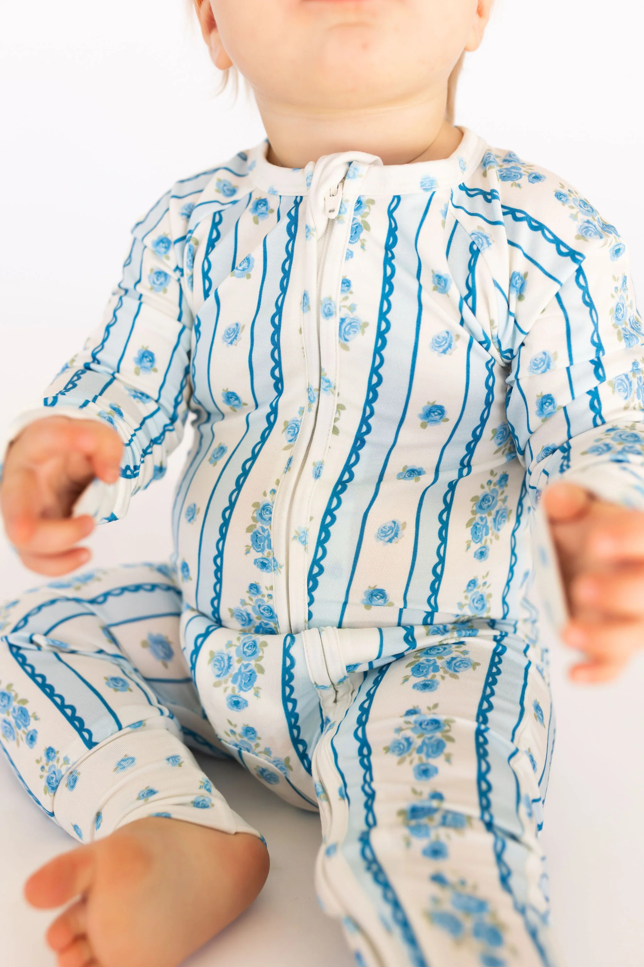 Forever Blooming Zipper Romper | In My Jammers