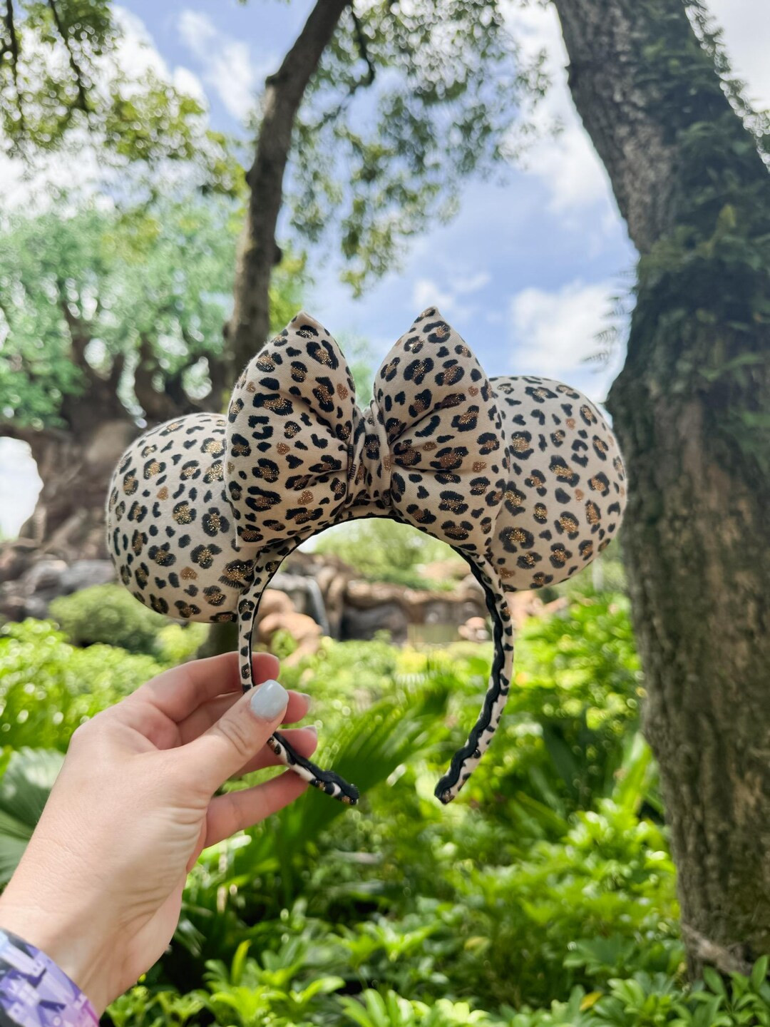 Leopard Mouse Ears - Etsy | Etsy (US)