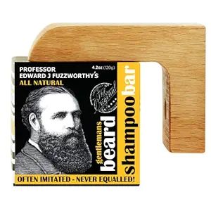 Professor Fuzzworthy's Beard Shampoo Bar & Magnetic Soap Holder Men's Grooming Gift Kit | 100% Na... | Amazon (US)