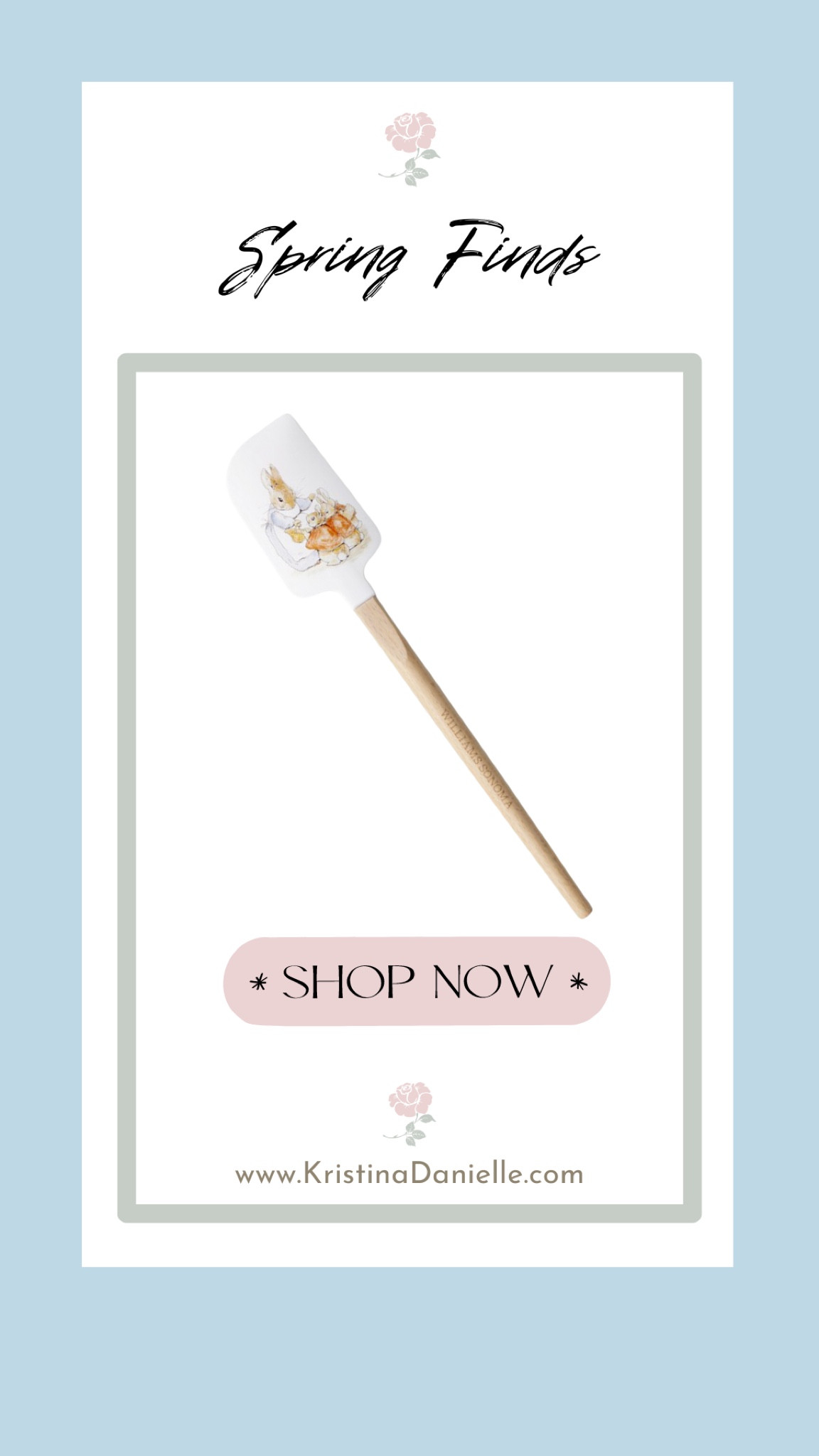 Mrs., Josephine rabbit, Peter, rabbits, hard-working mother, makes an appearance on this spring spatula. A beautiful Easter, spatula for giftgiving, or as a treat for yourself!

#LTKhome #LTKSeasonal #LTKSpringSale