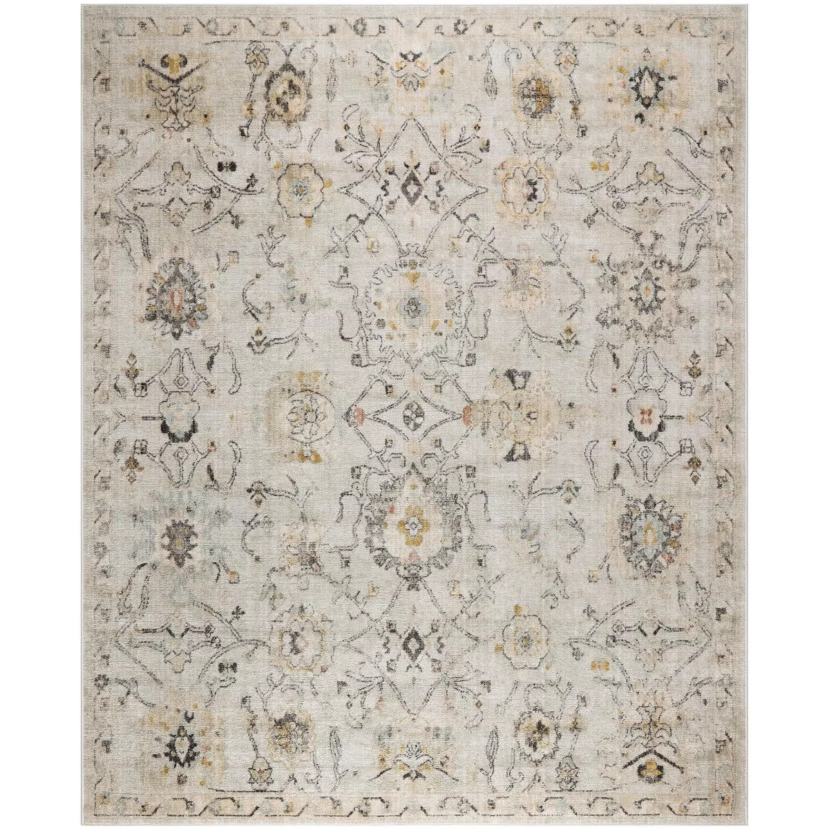 Nourison Oushak Home Vintage Floral Indoor Rug | Target