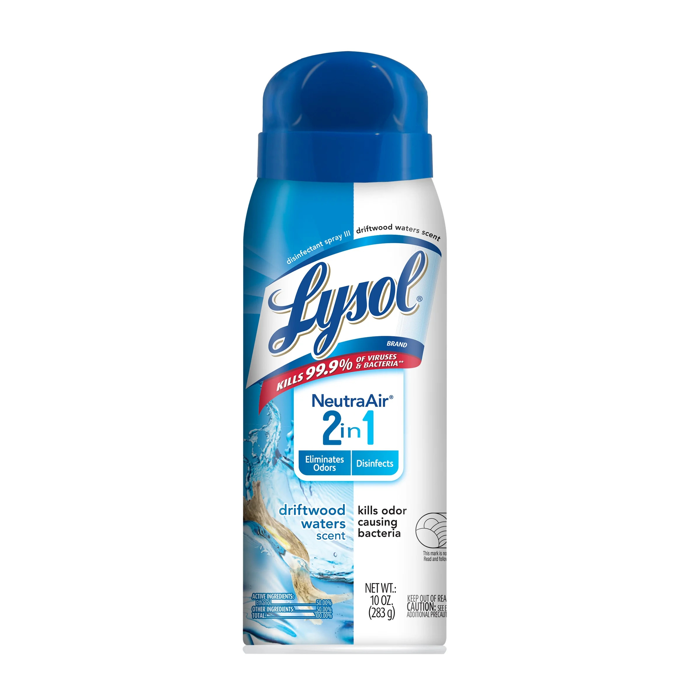 Lysol NeutraAir Disinfectant Spray, Driftwood Waters, 10 fl oz. - Walmart.com | Walmart (US)