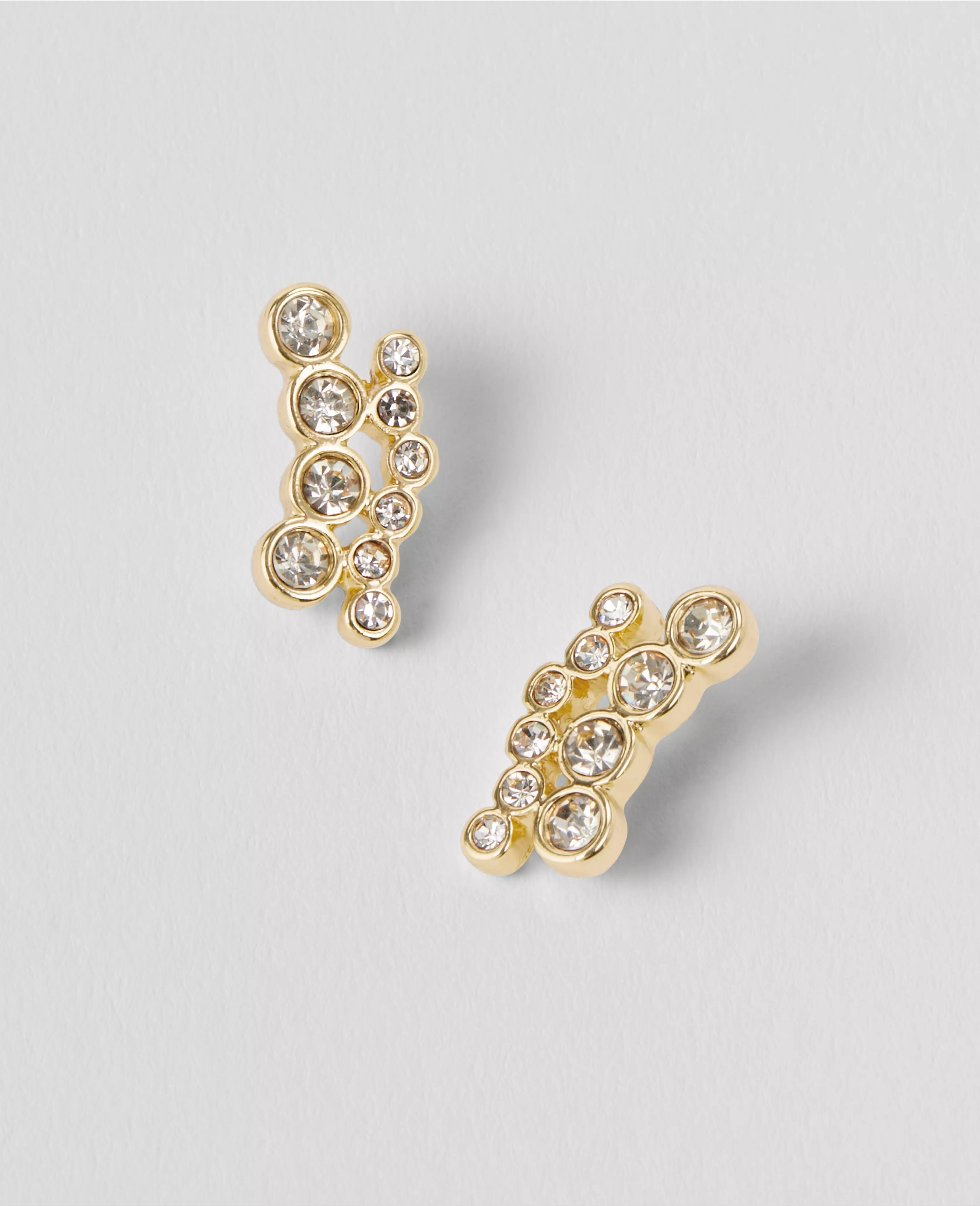 Crystal Cluster Stud Earrings | Ann Taylor (US)