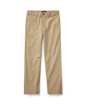 Polo Ralph Lauren Big Boys Straight Fit Stretch Twill Pant - Macy's | Macy's