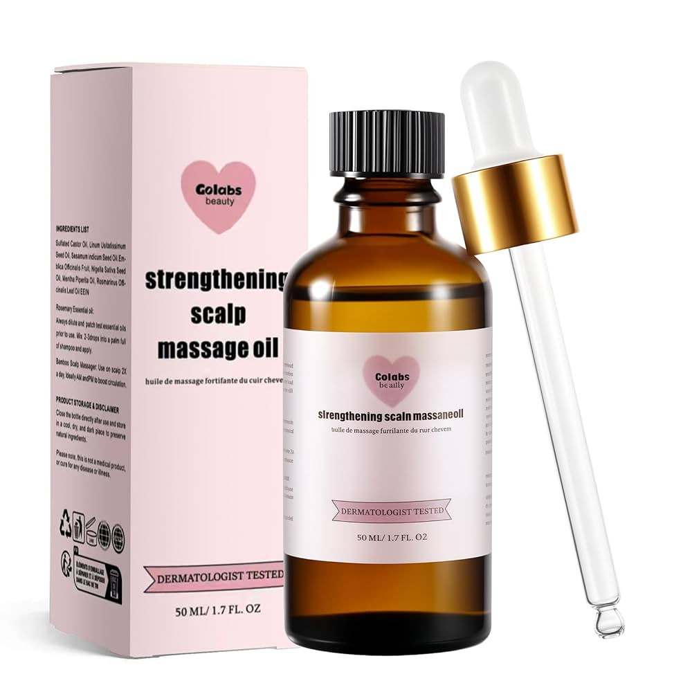 Go-labs Beauty Hair Oil for Women - Natural Hair Growth Oil, Soothes Scalp & Reduces Dandruff, St... | Amazon (US)