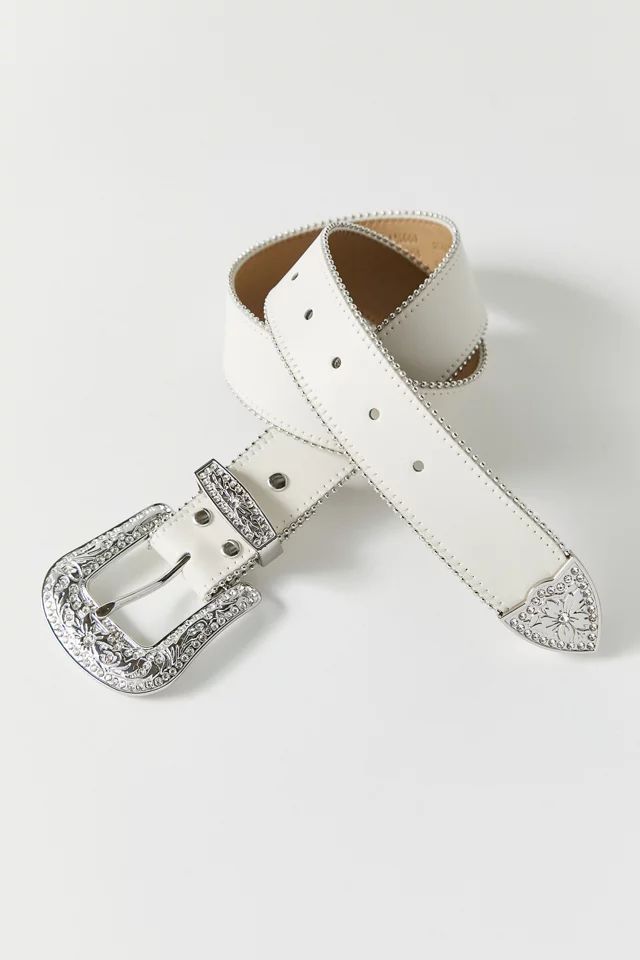 Rhinestone Buckle Western Belt | Urban Outfitters (US and RoW)