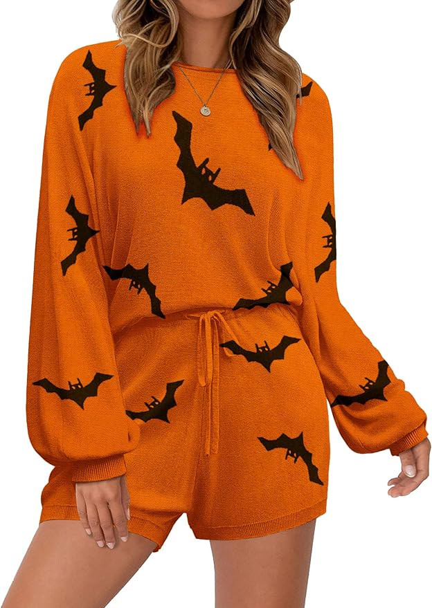 Ekouaer Knit Pajamas Set for Women Lounge Wear Sets Long Sleeve Sweatsuit Matching 2 Piece Outfit... | Amazon (US)