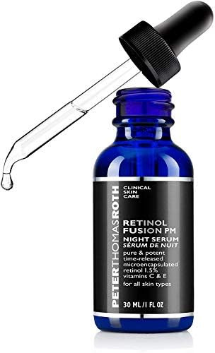 Peter Thomas Roth Retinol Fusion PM Night Serum, Hydrating Retinol Facial Serum, 1.5% Microencapsula | Amazon (US)