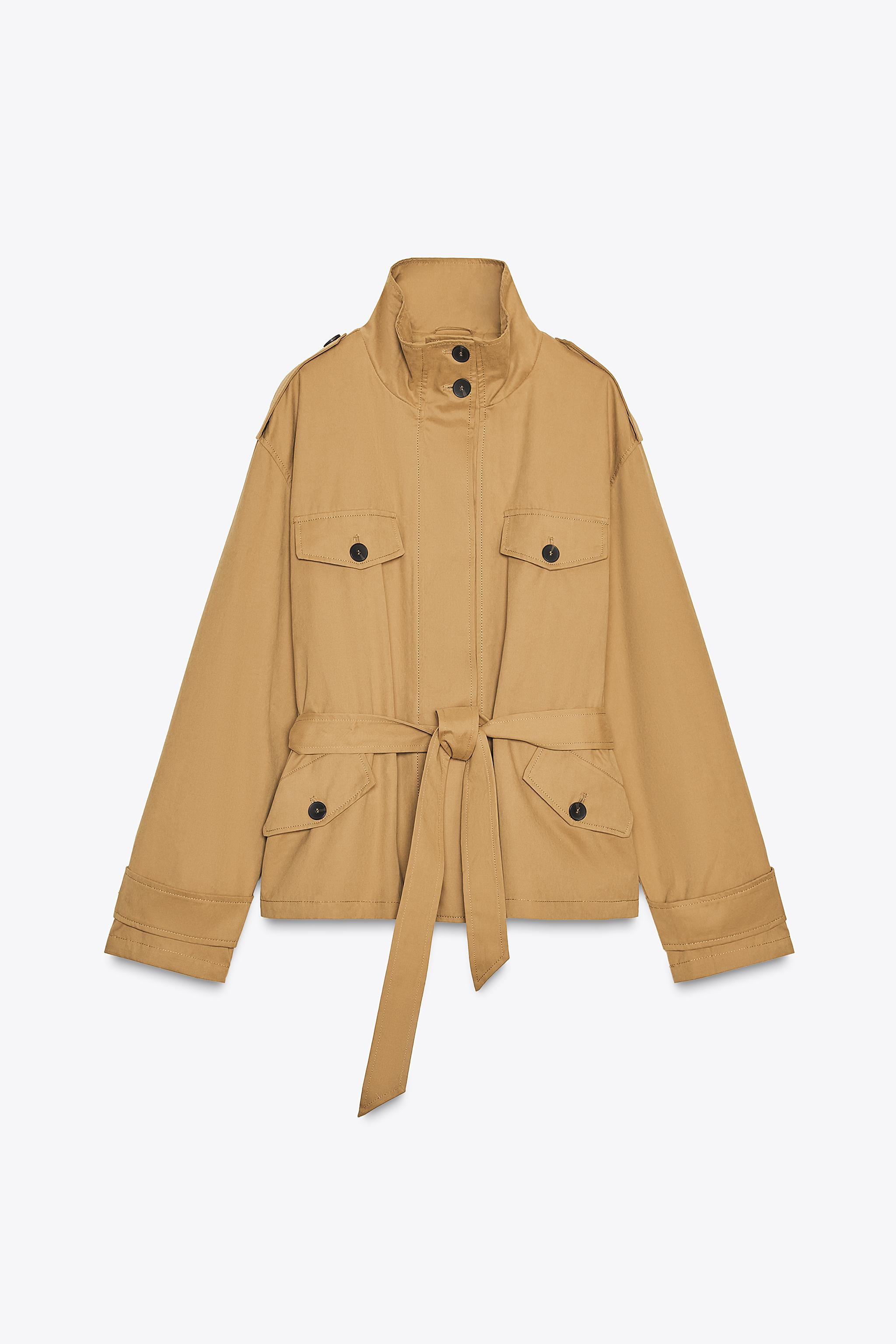 SHORT TRENCH COAT | Zara UK