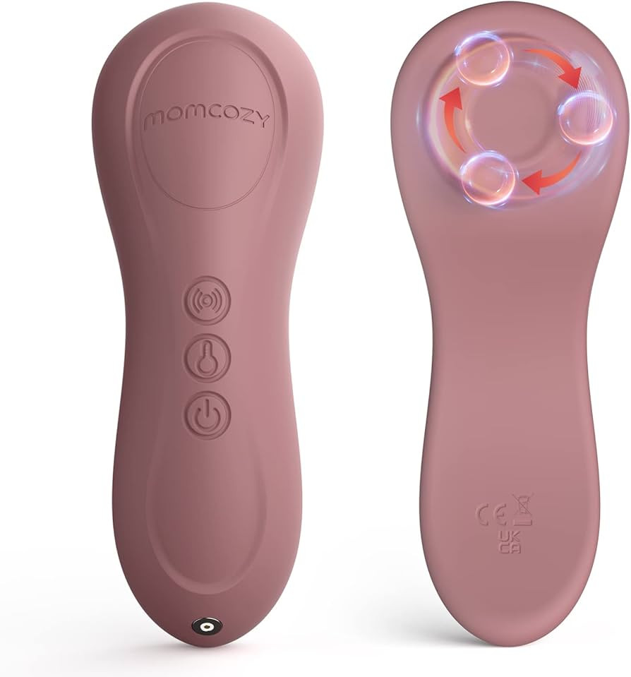 Momcozy Rolling Lactation Massager with Heat, 3-in-1 Real-Like Massage for Relieve Clogged Ducts,... | Amazon (US)