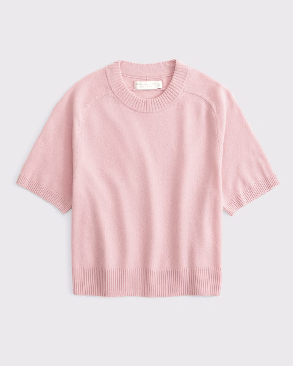 Cashmere Crew Tee | Abercrombie & Fitch (US)