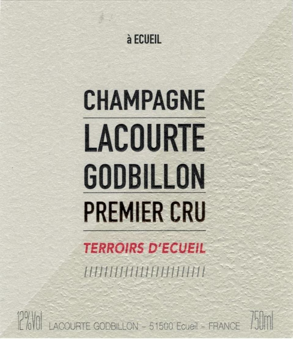 Champagne Lacourte Godbillon Terroirs d'Ecueil Brut Premier Cru | Wine.com | Wine.com