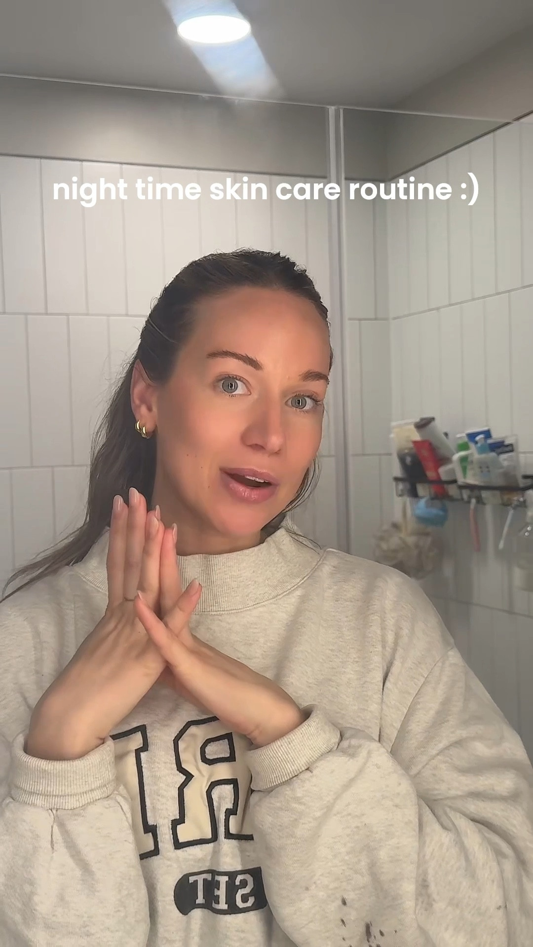 updated night time skin care routine :)