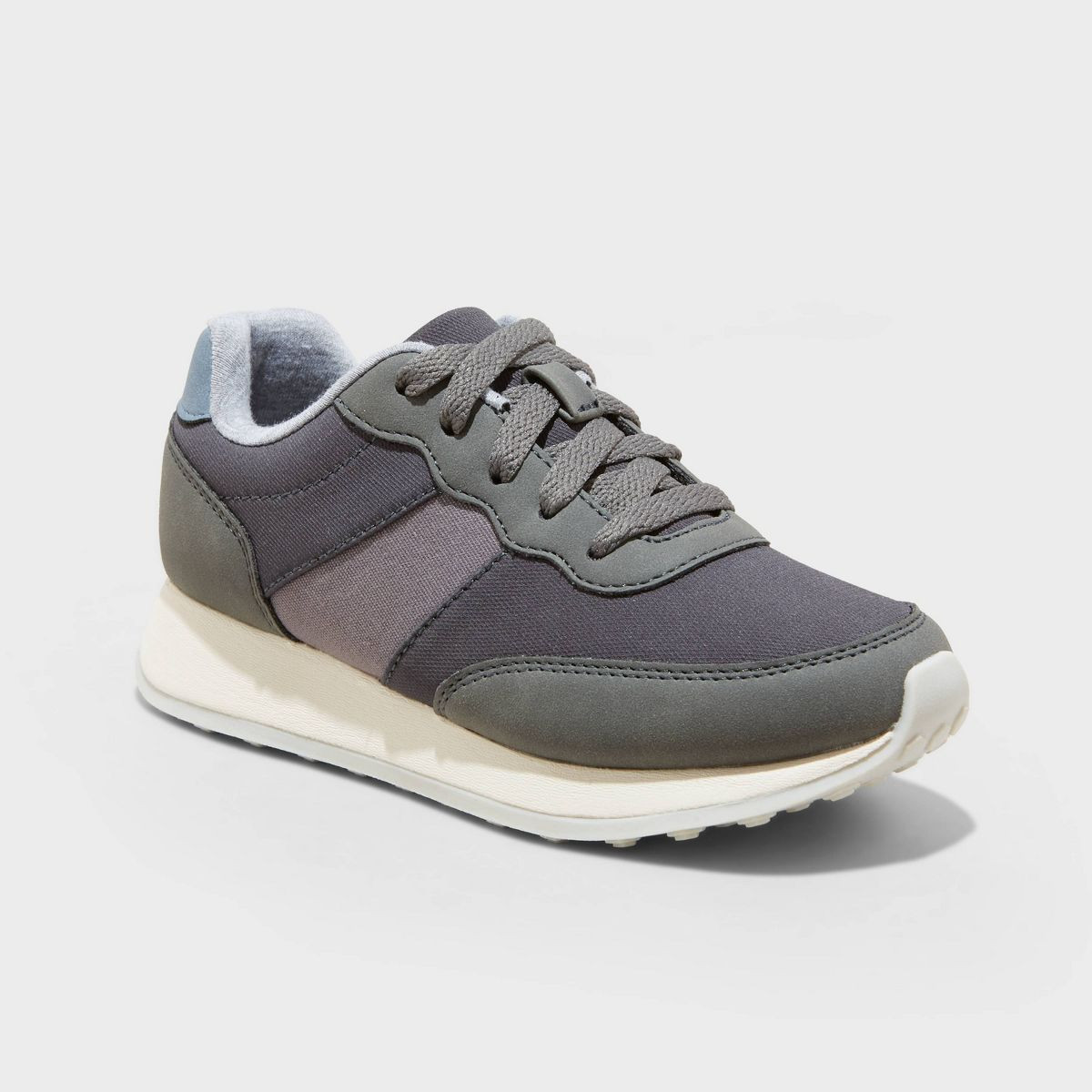 Boys' Brock Retro Jogger Sneakers - Cat & Jack™ Gray | Target