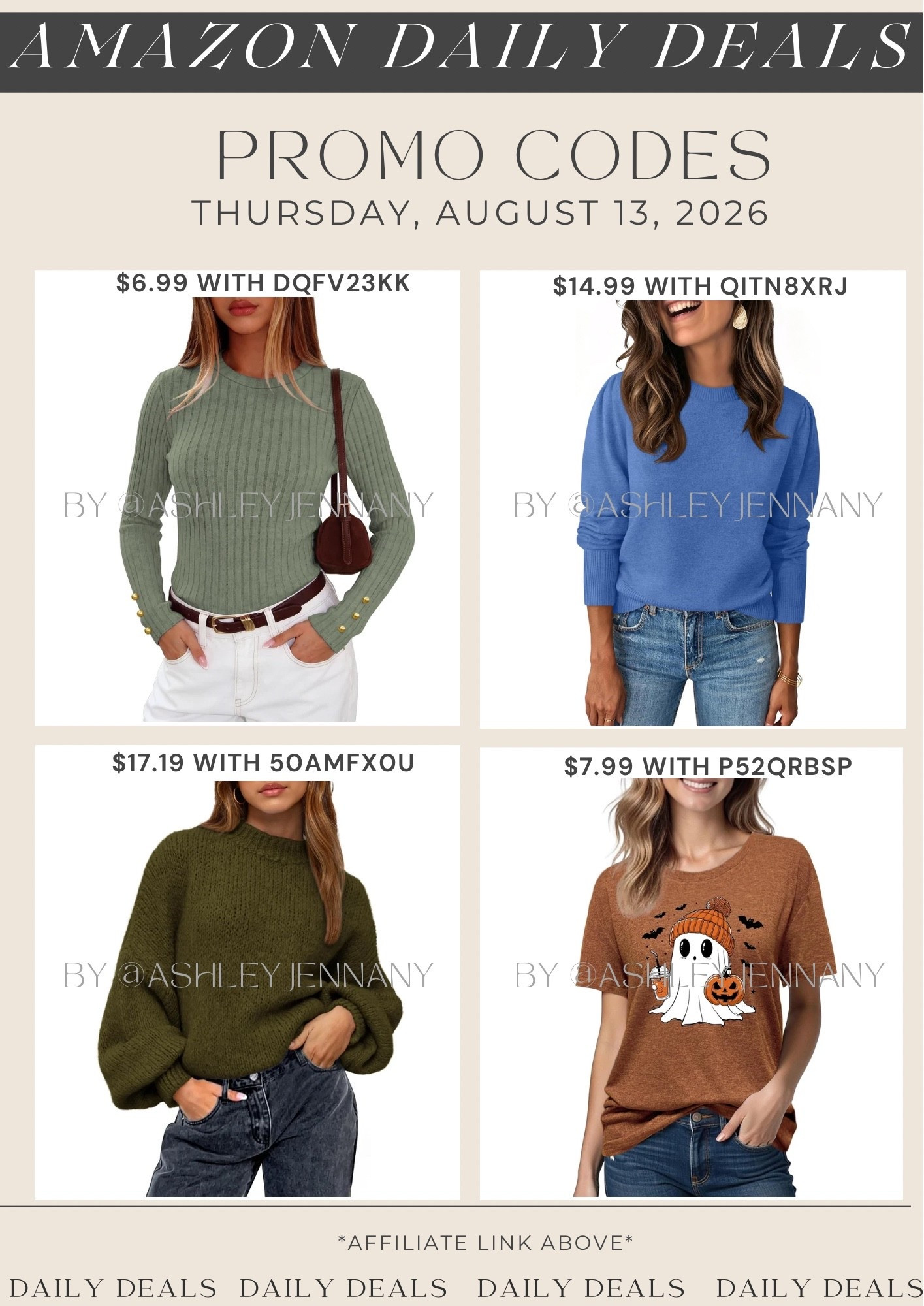 Amazon deals

#LTKSaleAlert #LTKMidsize #LTKSeasonal