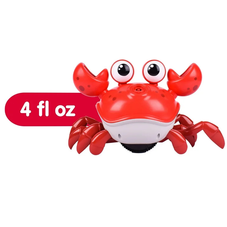 Play Day Dancing Crab Bubble Machine with 4oz Solution, Children Ages 3+ | Walmart (US)