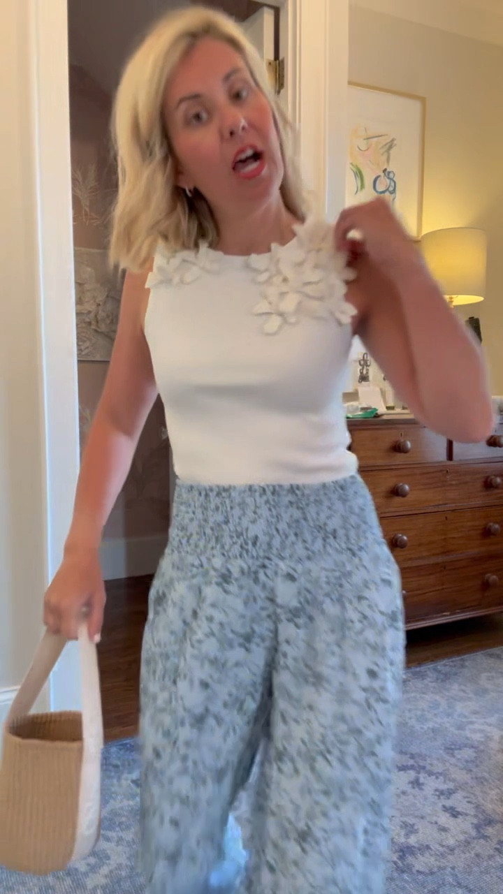 This not so basic tank is stunning! You are going to pair this with everything! 
Tank - small
Pants - xs
Shoe - 8

#LTKootd #LTKSeasonal #LTKdayinmylife