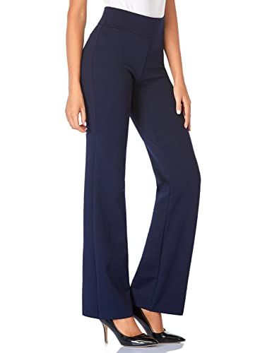 Tapata Women Dress Pants 28"/30"/32"/34" High Waist Stretchy Bootcut Pants Tall, Petite, Regular ... | Amazon (US)