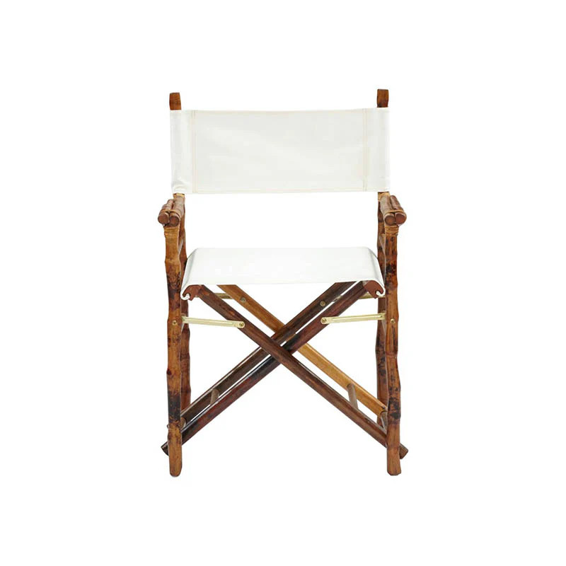 Boca Bamboo Folding Directors Chair - Set of 2 | Cailini Coastal