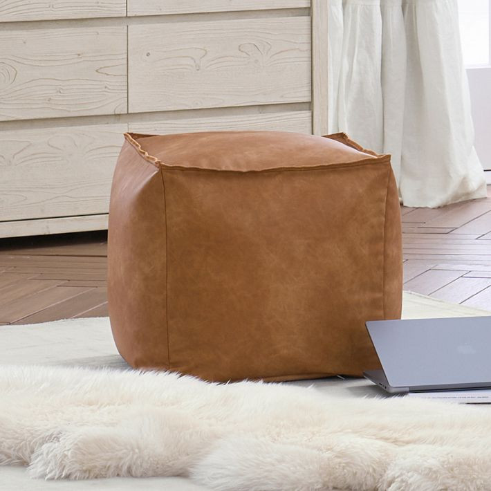 Modern Lounger Pouf | Pottery Barn Teen