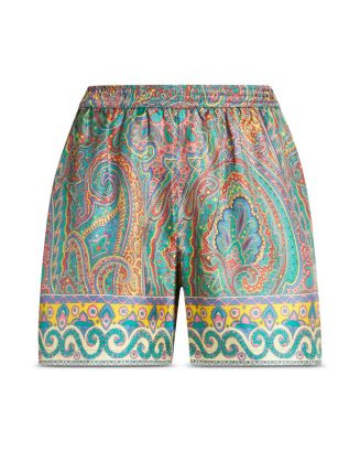 Silk Swim Cover-Up Shorts | Bloomingdale's (US)