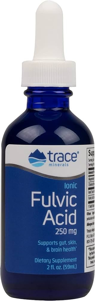 Trace Minerals | Liquid Ionic Fulvic Acid | 250 mg | Normal Gut and Digestion Function | Powered ... | Amazon (US)