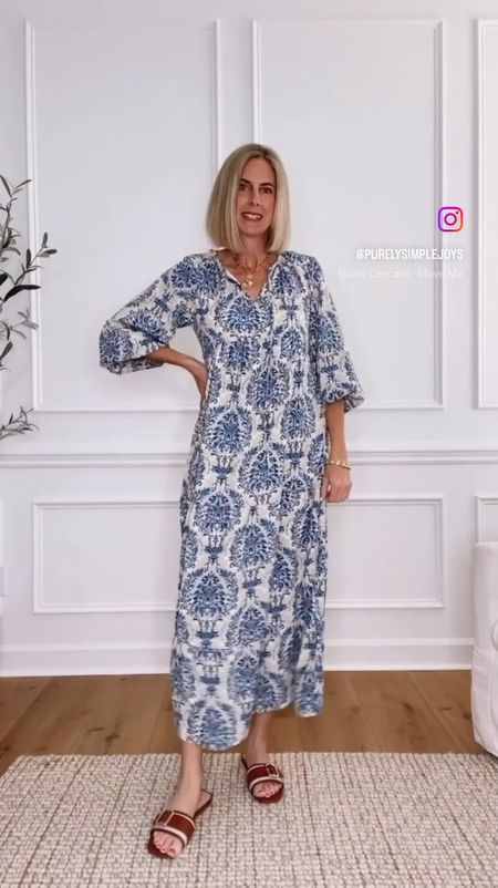 ⭐️ Amazon maxi dress 10% off 
Love the beautiful print on this dress! It is lined half way, loose and flowy. Fits true to size. Wearing a small. 

Vacation outfit 
Easter outfit 
Vacation dress 
Beach dress 
Spring outfit idea 

#LTKsalealert #LTKVideo #LTKtravel