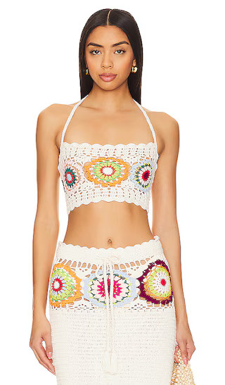 Kestrel Crochet Top in Tropical Multi | Revolve Clothing (Global)