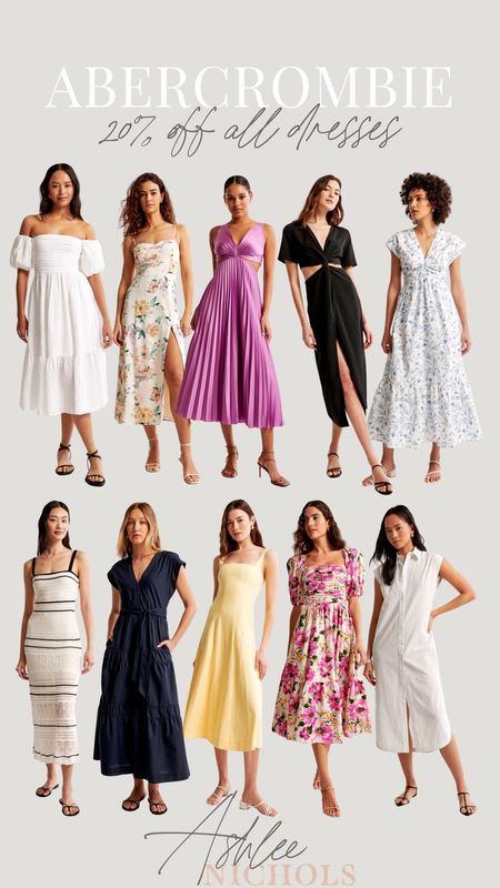 Abercrombie 20% off all dresses!! Loving these dresses for the summer - they’re perfect for any occasion!!

Abercrombie, spring dresses, summer dress, floral dress, long dress, midi dress, on sale, Abercrombie sale

#LTKSeasonal #LTKstyletip #LTKsalealert