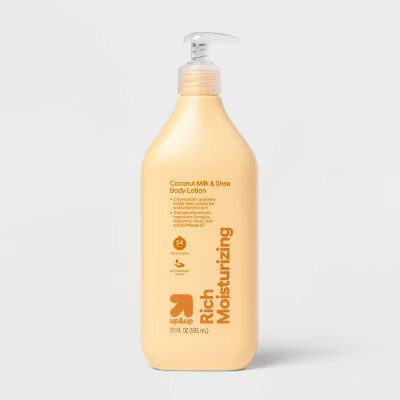 Coconut Milk & Shea Butter Moisturizing Lotion: Paraben-Free, Whole Body, Pump Bottle, Normal Skin, up&up™ | Target