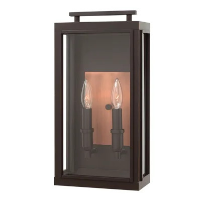 Sutcliffe 2 - Bulb Integrated LED Outdoor Wall Lantern | Wayfair North America