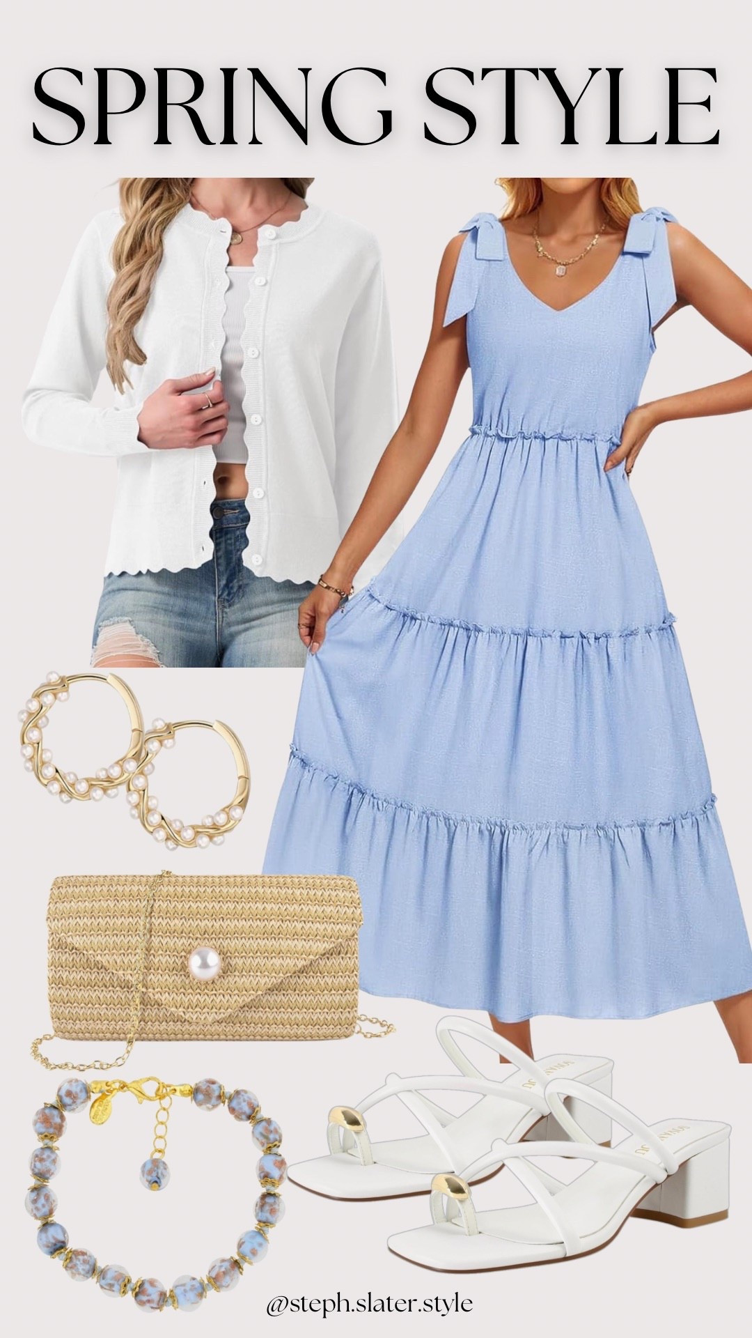 Dreamy spring outfit perfect for Easter Sunday 🐣

#LTKSeasonal #LTKOver40 #LTKootd