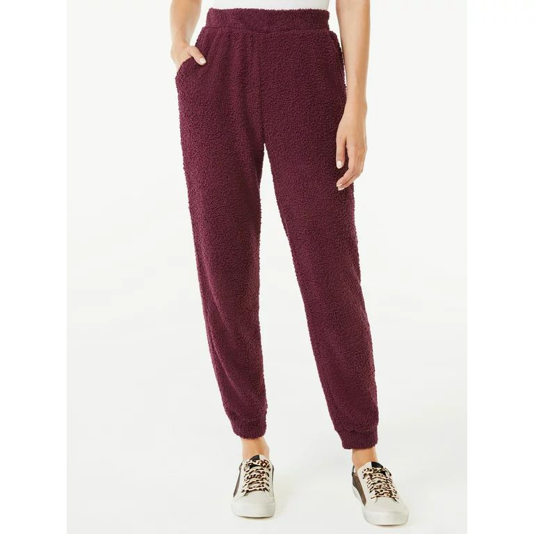 Scoop Women's Plush Joggers | Walmart (US)