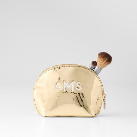 Metallic Cosmetic Case | Mark and Graham