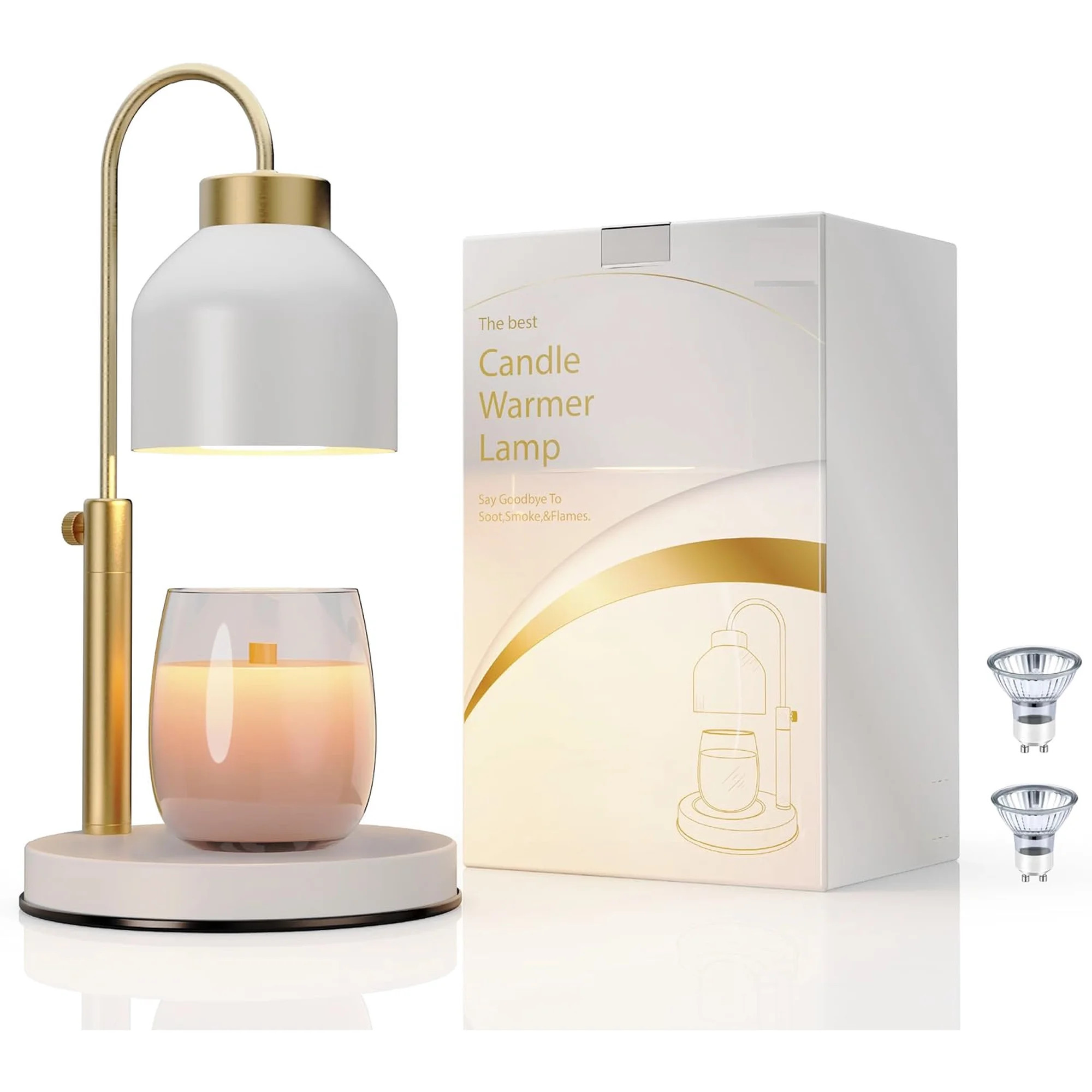 Candle Warmer Lamp, with 2 Bulbs,Timer & Dimmer,Compatible with Large Yankee Candle Jars,3 Wick C... | Walmart (US)