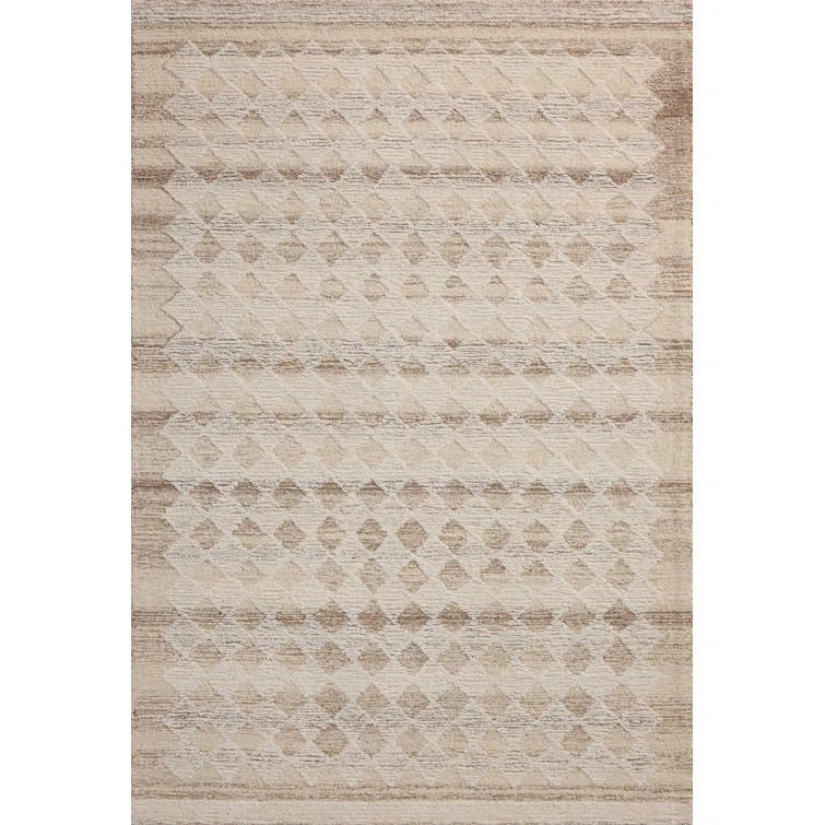 Magnolia Home by Joanna Gaines x Loloi Rae Natural / Ivory Area Rug | Wayfair North America