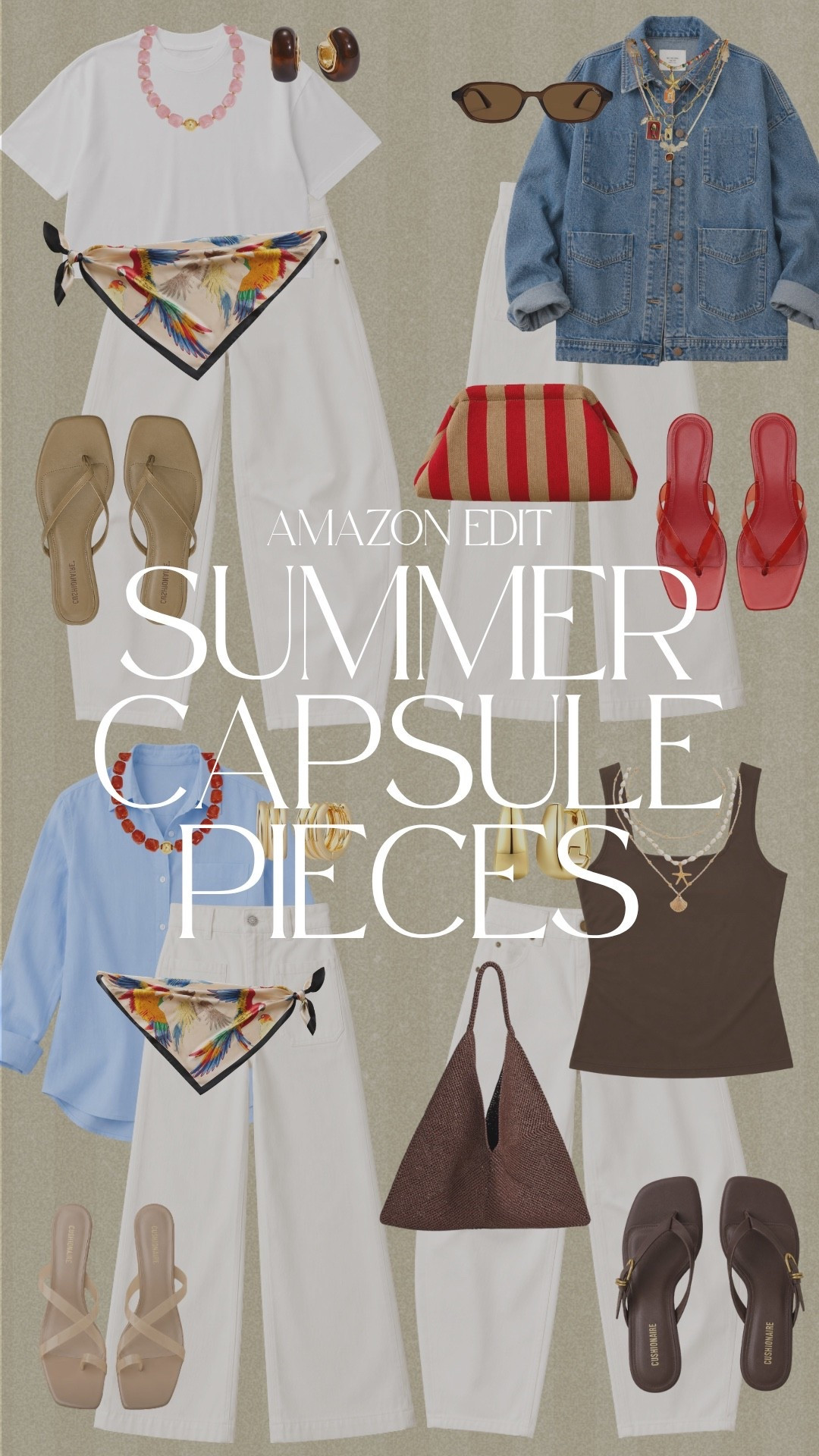 Summer capsule pieces to keep on repeat!

#LTKdayinmylife #LTKgrwm #LTKootd