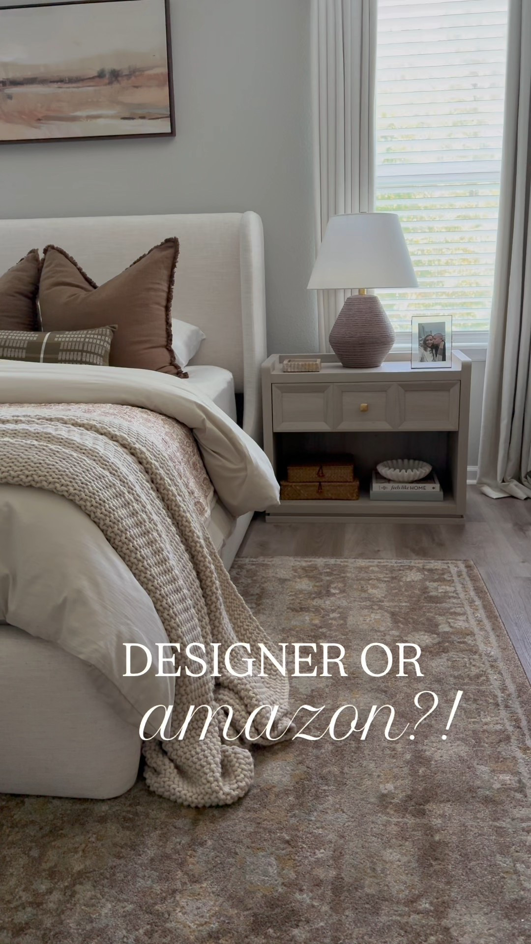 I found some beautiful designer inspired nightstands on Amazon! 😍 such a great price for the size and quality! 

Nightstands, bedroom inspo, neutral bedroom, bedding, master bedroom, guest bedroom, king bed, designer inspired home finds, Amazon home finds, oversized nightstands, bedroom rug 

#LTKSaleAlert #LTKHome