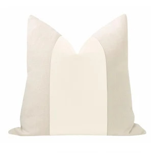 BACKORDER Monochromatic Panel : Faux Silk Velvet // Alabaster - Etsy | Etsy (US)