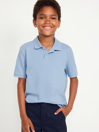 School Uniform Pique Polo Shirt for Boys | Old Navy (US)