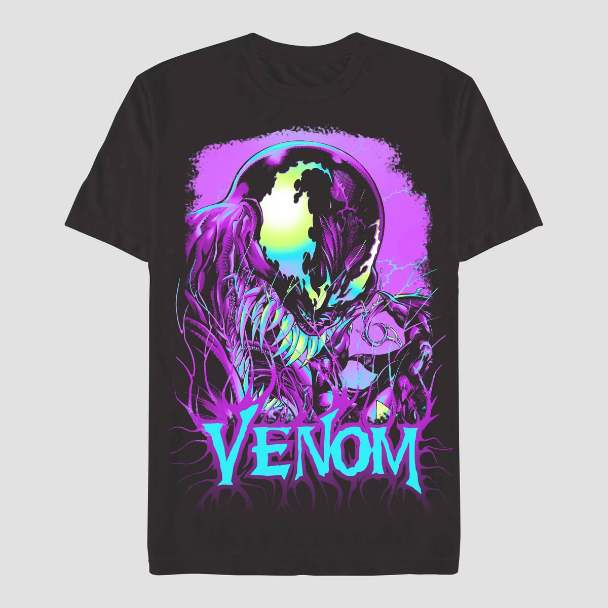 Men's Venom Graphic T-Shirt - Black XXL | Target