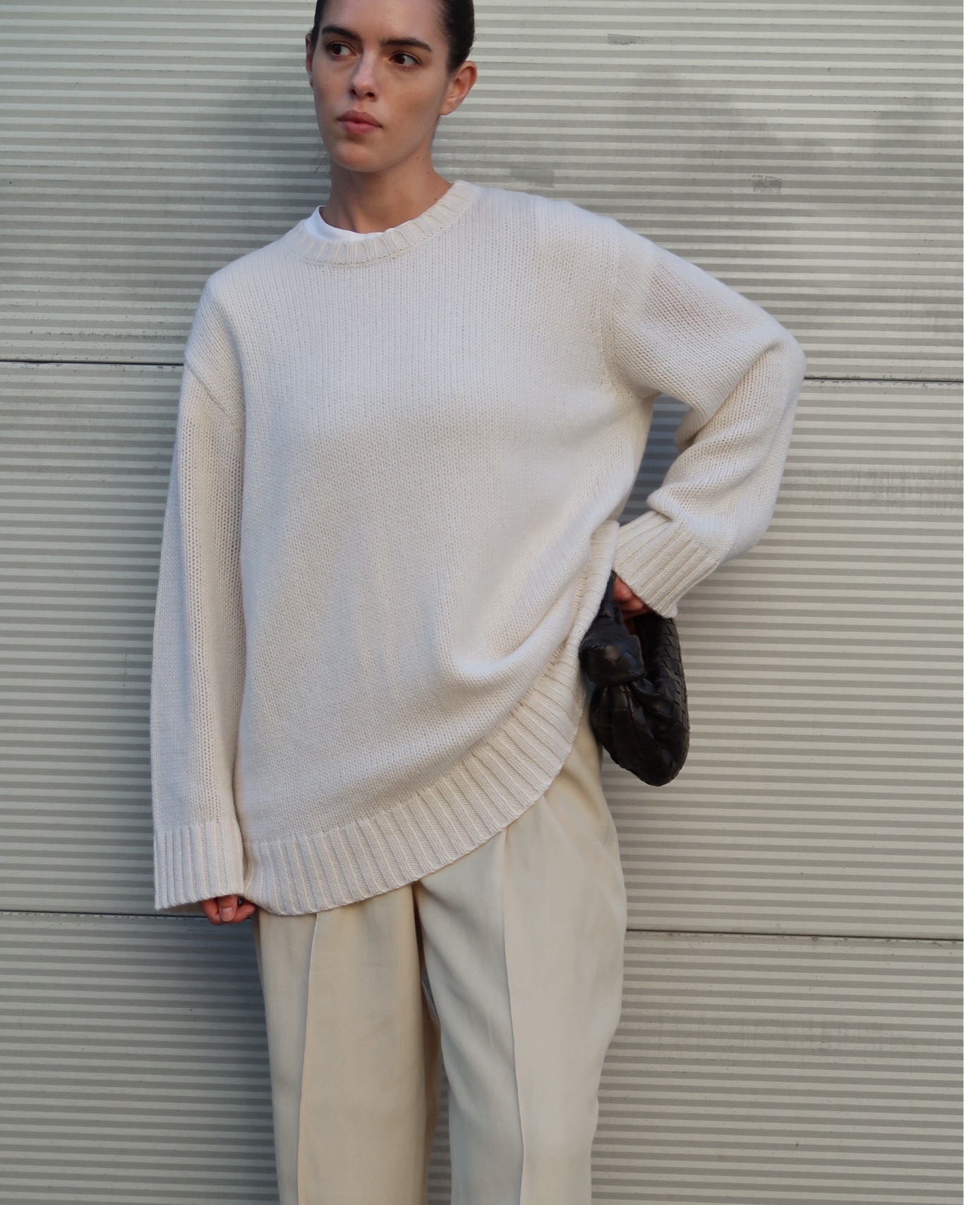 All cream look with brown mini bag

#LTKstyletip #LTKSeasonal #LTKeurope