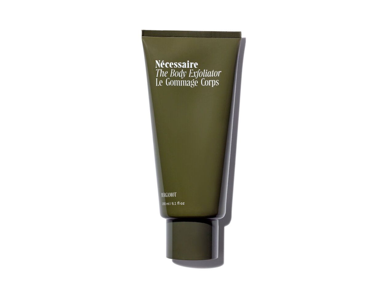 Nécessaire The Body Exfoliator - With Bamboo Charcoal Fragrance-Free | Violet Grey