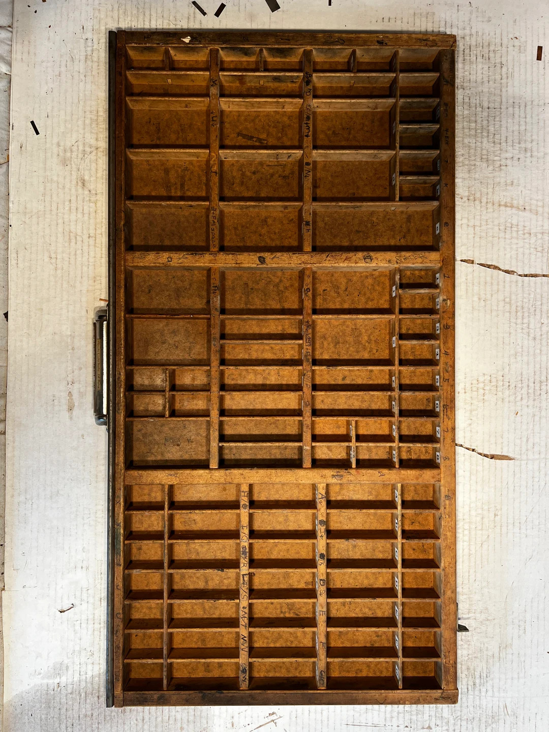 Vintage Letterpress Printer's Drawer Type Case Shadow Box #21 | Etsy (US)