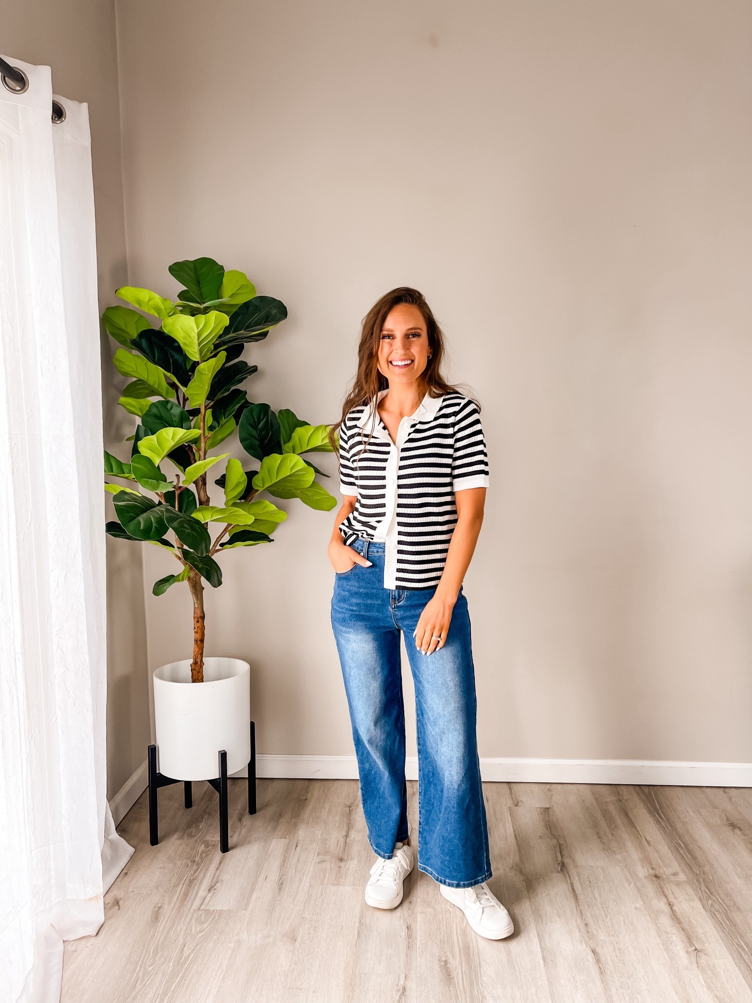 Today’s church outfit (helped out in the kids ministry) 

#LTKdayinmylife #LTKootd