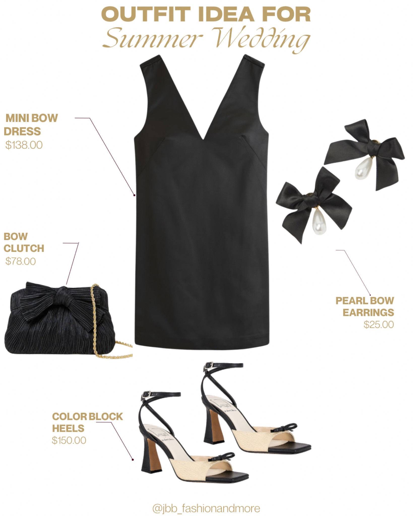 Such a chic look, wedding guest dress inspo!🖤

#LTKWedding #LTKSaleAlert #LTKFindsUnder100